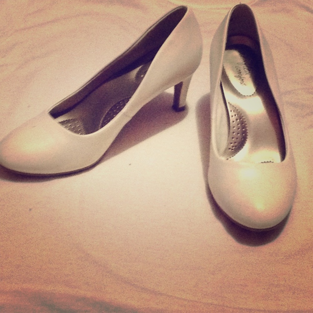 White High Heels
